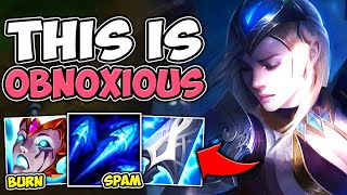 Turn off your Brain with this OBNOXIOUS Ashe build (MEGA POKE ASHE)