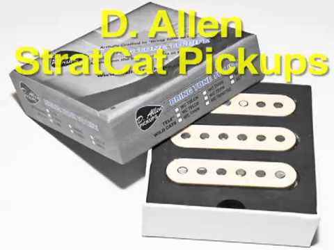 D. Allen Stratcat Pickups   (soundclip 02)