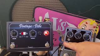 Video thumbnail for Formula B Vintage Vibe Deluxe VS Vintage Vibe MKII  “Hendrix Tone “ by Al’s Music Factory by Alsmusicfactory TV Searching The Good Tone