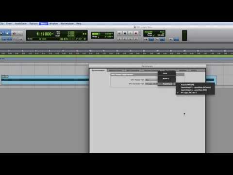 Pro Tools Tutorial: How To Sync Pro Tools 11 With Logic Pro X