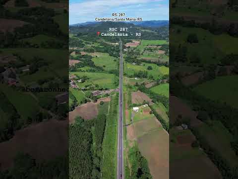 RS-287 sentido Candelária/Santa Maria-RS #interiorgaucho #campanhagaucha #santamaria #candelaria