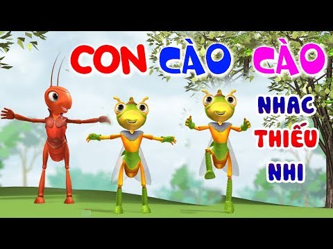 Con cào cào có cái cánh xanh xanh - Nhạc thiếu nhi remix - Nhạc thiếu nhi vui nhộn cho bé 2020