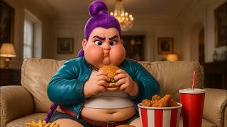 Fat Girl To a Beautiful Girl | KPOP Demon Hunters Comedy Animation