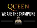 Queen • We Are the Champions (CC) 🎤 [Karaoke] [Instrumental Lyrics]