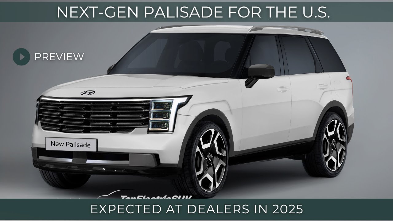 Next-Gen Hyundai Palisade Hybrid Gets Previewed, Albeit Only in Rumor ...