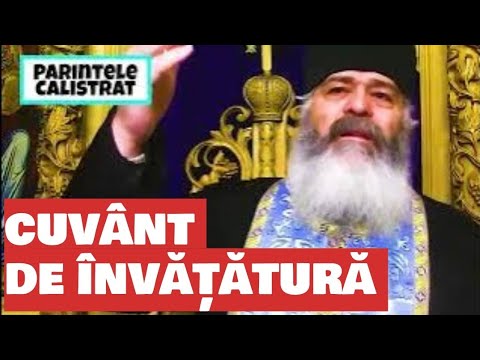 CUVINTE DE MULT FOLOS SUFLETULUI - Parintele Calistrat