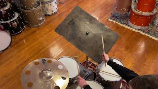 Video thumbnail for USED Sabian Thunder Sheet 20" x 30" by Wood & Weather Drum Shop