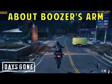 Find Metal Tube & Hunting Blade in Marion Forks | About Boozer's Arm | Days Gone