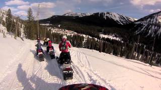 preview picture of video 'Cooke City Snowmobiling (1080p)'