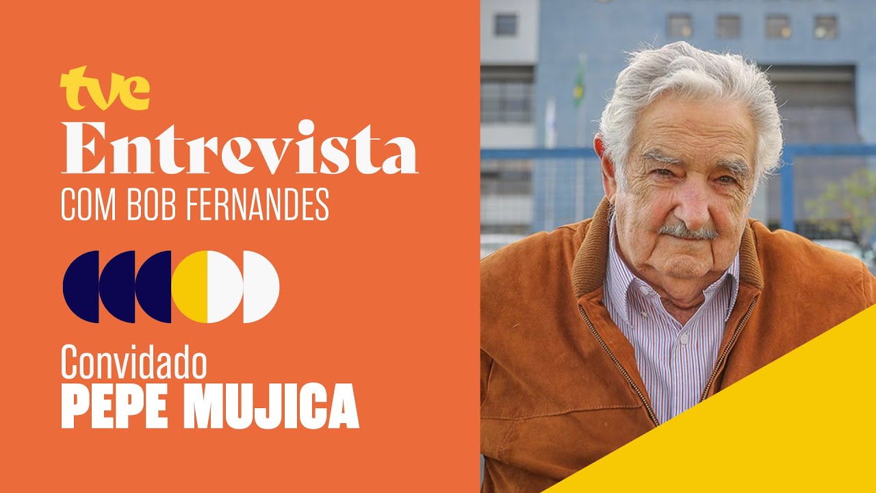 PEPE MUJICA NO TVE ENTREVISTA COM BOB FERNANDES | 15/03/2023