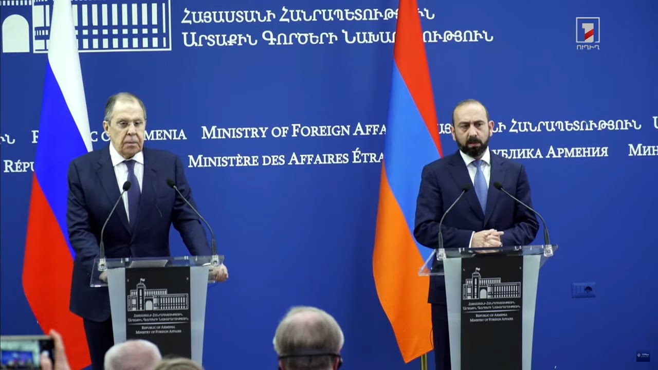 ՀՀ և ՌԴ ԱԳ նախարարների համատեղ մամուլի ասուլիսը | ՈՒՂԻՂ