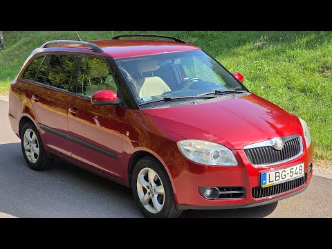 Skoda Fabia Combi Elegance 1.4 16V Bemutató - 2008, 145e km - HUN