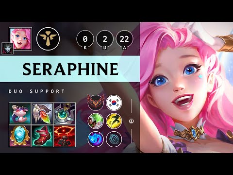 Seraphine Support vs Bard: Shield Maker - KR Grandmaster Patch 14.16