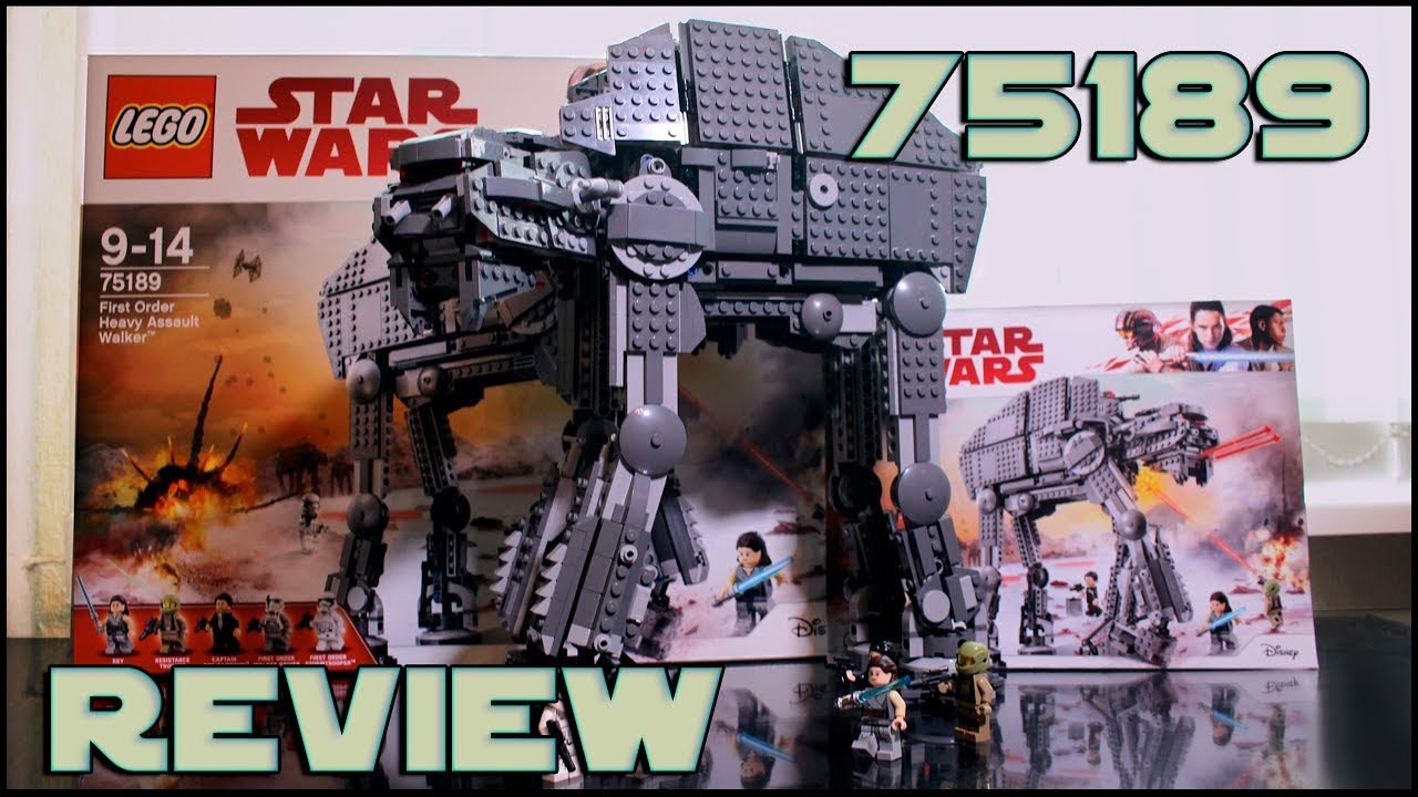 Lego Star Wars 75189 Штурмовой шагоход Первого Ордена