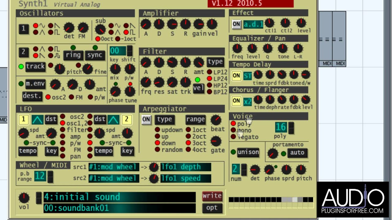 Synth1 (Ichiro Toda) - Synth