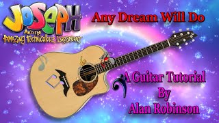 Any Dream Will Do - Joseph & the Amazing Technicolor Dreamcoat - Acoustic Guitar Tutorial