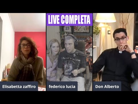 [LIVE COMPLETA] The Ferragnez con Don Alberto ed Elisabetta Zaffiro