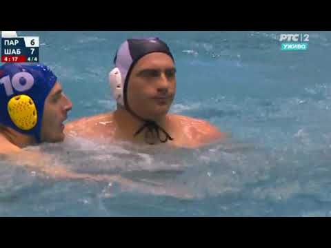 Partizan - Šabac 8:7 (poslednja četvrtina) 1/2 finale