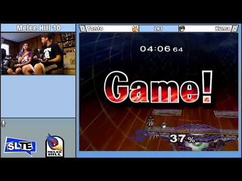 Melee Hill 10: Tonto (Fox, Falco) Vs. Kuma (Marth, Fox) - LR1