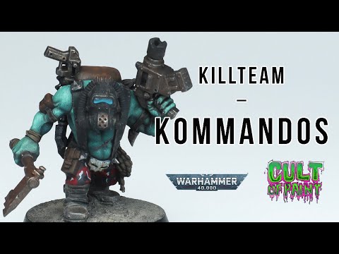 How to Paint Ork Kommandos from Warhammer 40k KILL TEAM