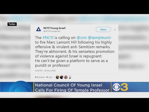 Temple University Professor Defends Himself Over 'Free Palestine From The River To The Sea' Comment