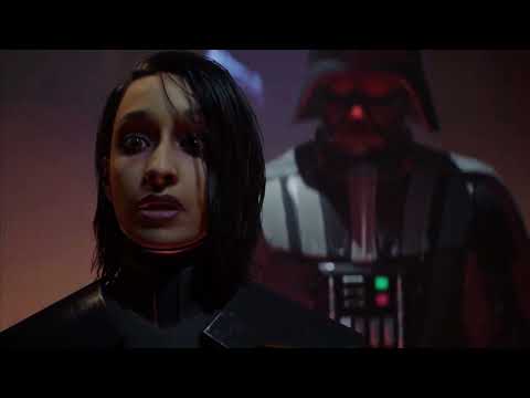 DARTH VADER Entrance Scene Kills Second Sister Inquisitor Final Boss Ending - Star Wars Jedi