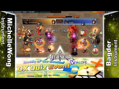 Titan 16/07/2017 AM: Semifinal - MichelleWong vs Bagder - Atlantica Online