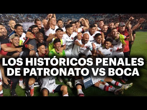 BOCA vs PATRONATO ⚽️ LA HISTÓRICA DEFINICIÓN POR PENALES EN COPA ARGENTINA