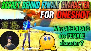 WHY APELAPATO USE FEMALE CHARACTER FOR ONESHOT DEE