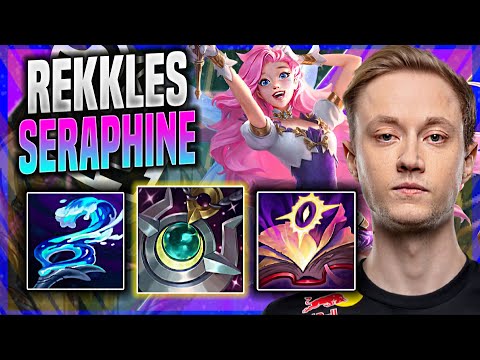 REKKLES TRAINING SOME SERAPHINE MOONSTONE! - G2 Rekkles Plays Seraphine ADC vs Jinx! | Season 11
