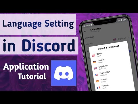 How to change Language in Discord App Tutorial in Hindi