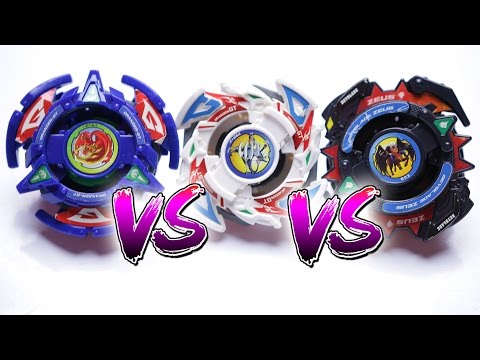 BEYBLADE BATTLE | Dragoon GT VS Dranzer GT VS Zeus - EPIC BATTLE ROYAL