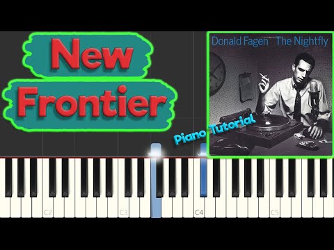 Donald Fagen - New Frontier - Jazz Piano Tutorial (~MIDI and Backing tracks in description~)