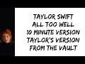 Taylor Swift - All too well (10 minute version) (Taylor's version) (From The Vault) (lyrics)