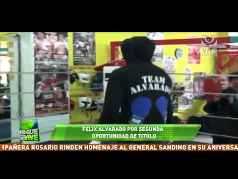 Félix Alvarado va por segunda oportunidad de título