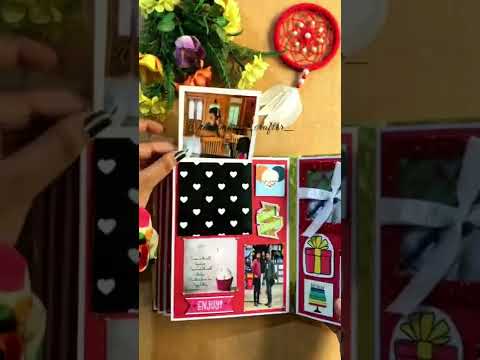 Birthday scrapbook | Birthday gift ideas | Handmade Crafter #shorts #diy #giftideas #youtubeshorts