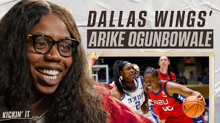 WNBA star Arike Ogunbowale on switch from soccer to basketball & Kobe's advice! | Kickin' It | Ep 22