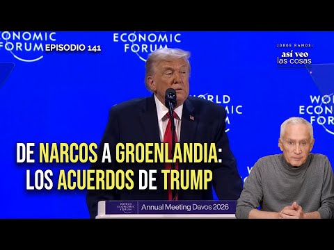 Trump frena la guerra con Europa: “No usaré la fuerza” por Groenlandia | OTAN, Davos y Venezuela
