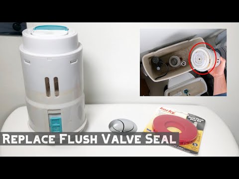 So tauschen Sie die Dichtung des Zweimengenspülventils einer Toilette aus