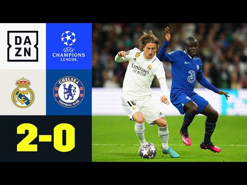 Real Madrid - FC Chelsea (Viertelfinale - Hinspiel) | UEFA Champions League | DAZN Highlights