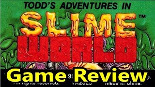 Todd's Adventures in Slime World Atari Lynx Review - The No Swear Gamer Ep 545