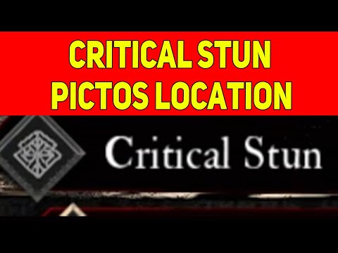 Critical Stun Pictos Location in Sacred River Clair Obscur Expedition 33