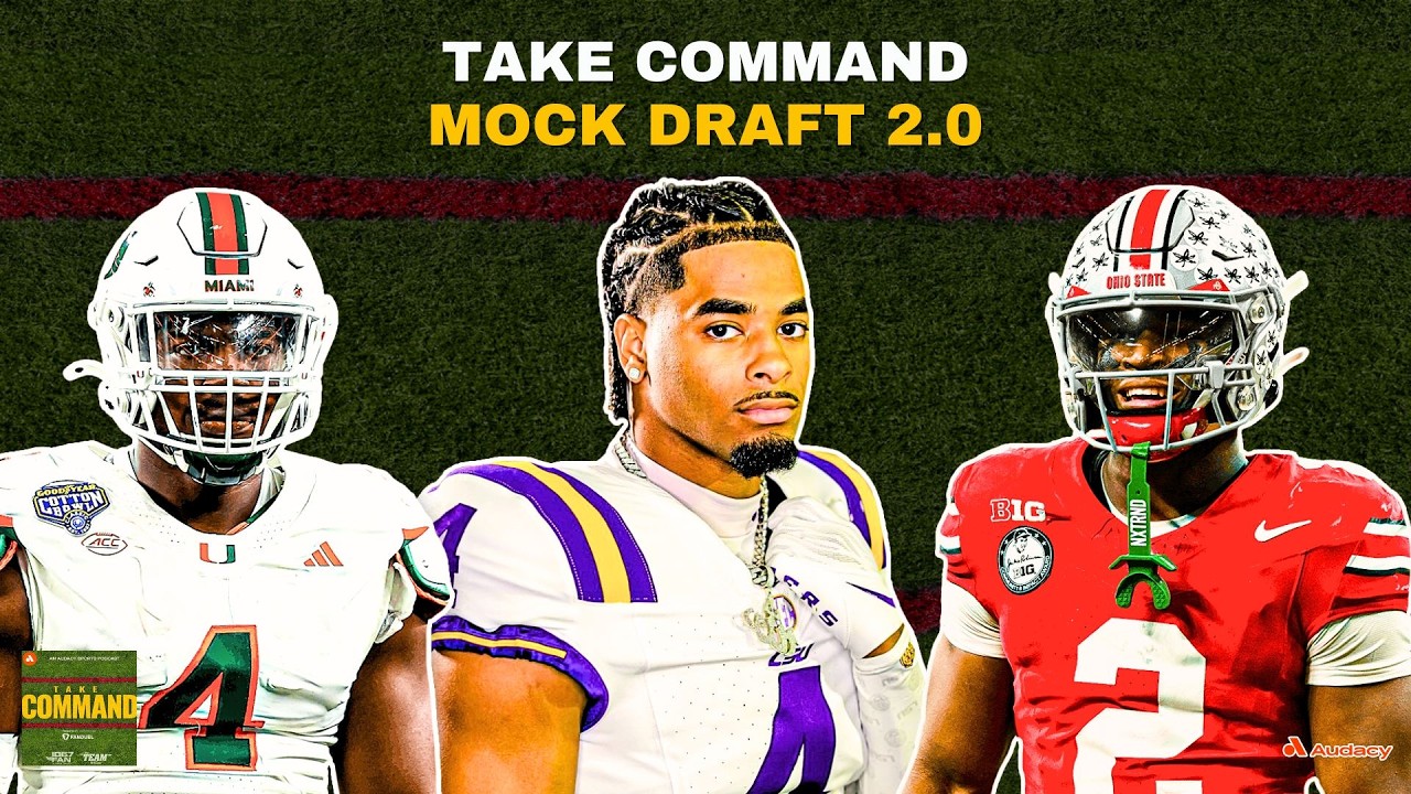 Commanders Mock Draft 2.0: Mansoor Delane, Caleb Downs, or Rueben Bain At Pick 7? | Take Command