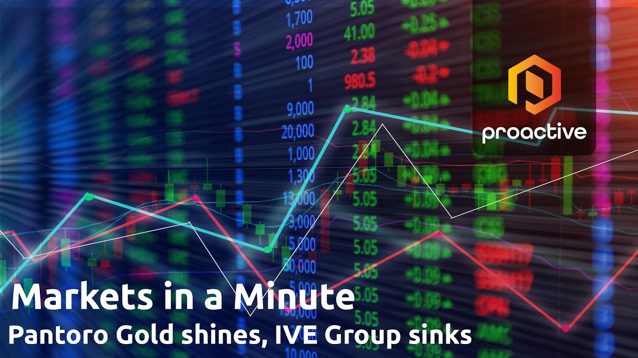 Markets in a Minute: Pantoro shines, IVE Group sinks
