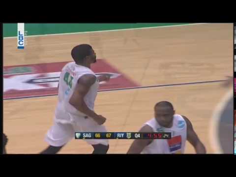 Lebanese Basketball  - Season 2016 /2017 - Calvin Godfrey Dunk