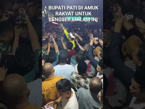 Demo Tuntut Bupati Pati Mundur Ricuh #shorts #shortsvideo #short #demo #unjukrasa #ricuh #pati