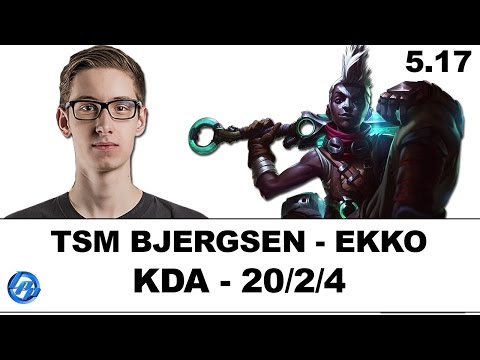 TSM Bjergsen - Ekko vs Anivia - Kr SoloQ