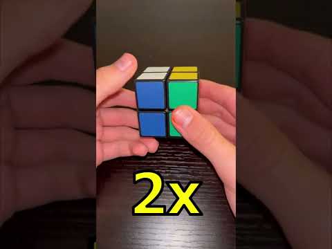 How To Make The Checkerboard Pattern On The 2x2 Rubik's Cube! 😎
