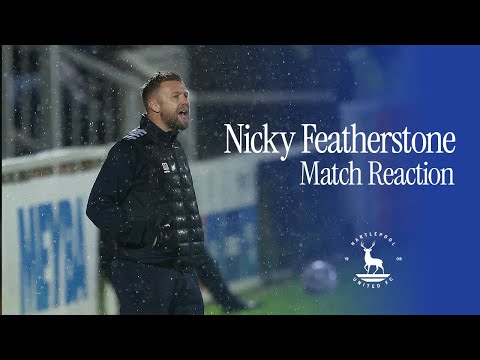 Match Reaction | Nicky Featherstone v Morecambe