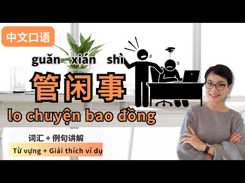 【VIETSUB + PINYIN】Lo chuyện bao đồng【管闲事 - guǎn xián shì】|